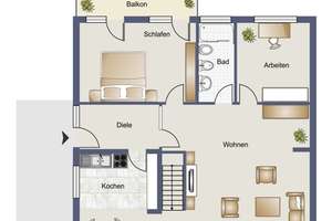 Heute gestalten, morgen genießen. Großzügiger Bungalow für Paare und Familien – Die vollständige Adresse der Immobilie erhältst du vom Anbieter., 65195 Nordost, Wiesbaden – Vorschaubild 16