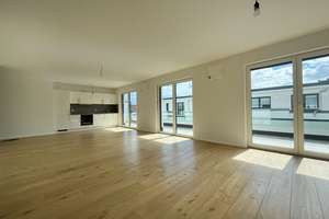 Penthousewohnung mit vier Zimmern, Küche, Balkon und Stellplatz in Mainz-Kastel
