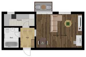 Geräumige 1-Zimmer mit Balkon in Spandau – Pfefferweg 2, 13589 Falkenhagener Feld, Berlin – Vorschaubild 10