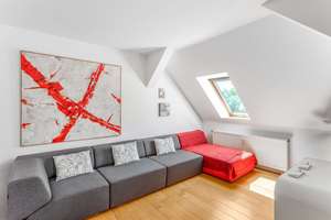 Stilvolle Dachgeschosswohnung mit großer Südwest-Terrasse und hochwertiger Modernisierung in Pankow – Die vollständige Adresse der Immobilie erhältst du vom Anbieter., 13156 Niederschönhausen, Berlin – Vorschaubild 3