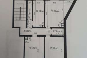 Helle, ruhige 3-Zimmer Wohnung im 4. OG, frisch renoviert in Karlsruhe Oststadt für STUDENTEN-WG!!! – Haid- und Neu Straße beim Karl-Wilhelm-Platz 6, 76131 Oststadt, Karlsruhe – Vorschaubild 3