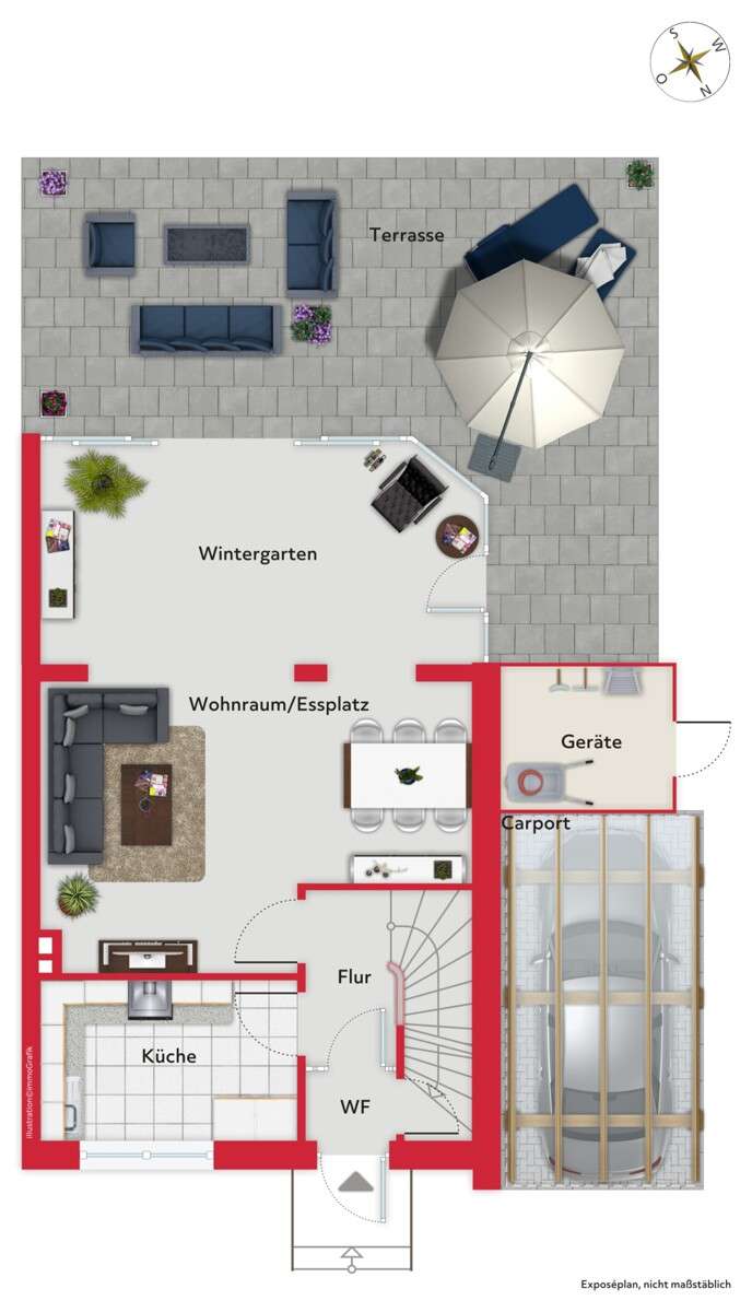 Grundriss Erdgeschoss