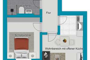Willkommen im Nordend! 2-Zimmer-Wohnung mit gemeinschaftlicher Dachterrasse – 60318 Nordend-West, Frankfurt am Main – Vorschaubild 14
