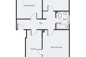 Schöne 3-Zimmer-Wohnung im Hochparterre mit zwei Balkonen – Schweidnitzer Str. 2, 90473 Langwasser Südwest, Nürnberg – Vorschaubild 15