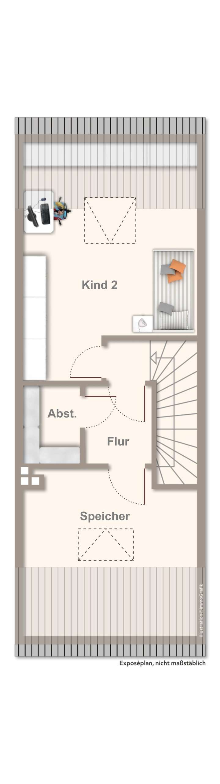 Grundriss - Dachgeschoss
