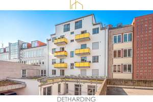 Gut geschnittene 3-Zimmer-Wohnung mit Balkon zum Innenhof