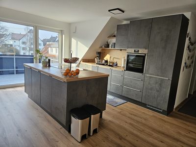 Exklusive 3-Zimmer-Dachgeschosswohnung mit EBK und Balkon in Heiligenzimmern