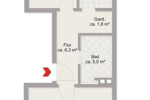 Top Lage nahe Bahnhof: Stilvolle 2-Zi.-Wohnung  mit Balkon, Einbauküche und Garage – Die vollständige Adresse der Immobilie erhältst du vom Anbieter., 28195 Bahnhofsvorstadt, Bremen – Vorschaubild 12
