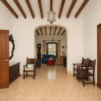 Mallorca Stadthaus mit Garten und Garage im Zentrum