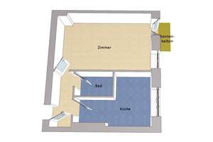 IMMOBERLIN.DE -  Charmante Altbauwohnung   mit Westbalkon  in Top Kiezlage – Die vollständige Adresse der Immobilie erhältst du vom Anbieter., 10245 Friedrichshain, Berlin – Vorschaubild 7