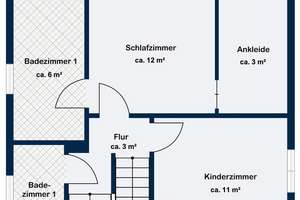 Raumwunder für Familien
 - kompakt, gemütlich, durchdacht -
 4 Räume – Die vollständige Adresse der Immobilie erhältst du vom Anbieter., 22549 Osdorf, Hamburg – Vorschaubild 24
