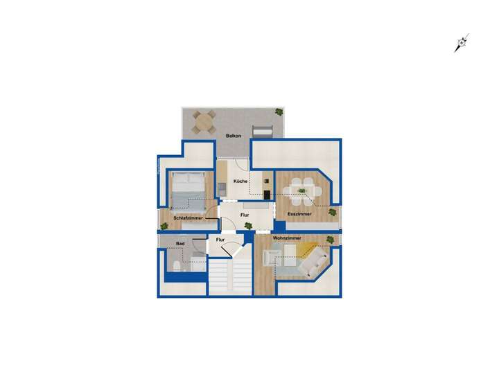 Grundriss Dachgeschoss
