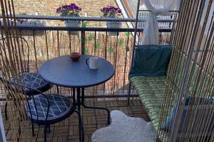 Charmante 3-Zimmer Maisonette-Wohnung mit Balkon in Mannheim-Seckenheim