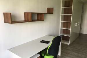 Exklusives, neuwertiges Studentenappartment mit EBK in Augsburg für Studenten/Schüler – Alpenstraße 10 a, 86159 Bahnhofs-, Bismarckviertel, Augsburg – Vorschaubild 3