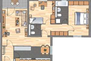 Modernisierte 3-Zimmer-Wohnung in Wuppertal Vohwinkel – Roßkamper Straße 41, 42329 Vohwinkel, Wuppertal – Vorschaubild 2