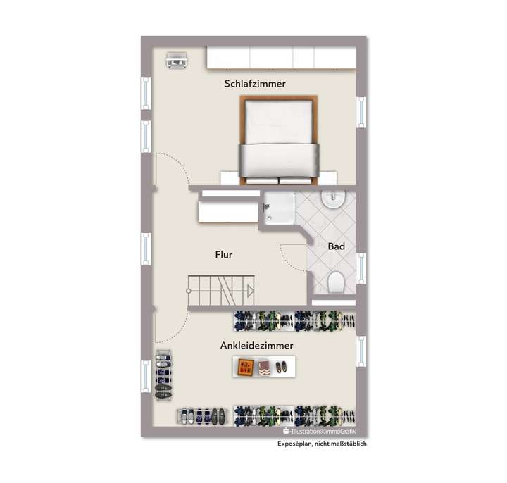 Haus mitte OG möbliert