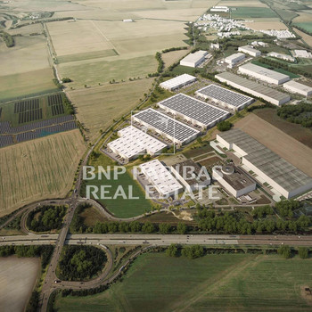 Modernes Logistikzentrum am Leipziger Flughafen