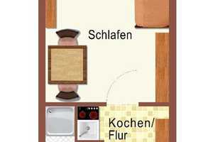 Wohnung Appartement für Studenten Mannheim inkl. Tiefgarage | ab sofort – Mannheim – Vorschaubild 11