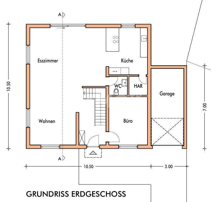 Grundriss 1 Heinhauser Weg 15