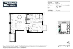Elegance Meets Space – Großzügiges 3-Zimmer-Apartment mit Balkon und Loggia – George-Stephenson-Straße 20, 10557 Moabit, Berlin – Vorschaubild 15