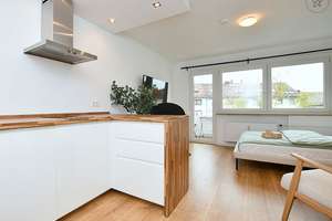 Modern möbliertes Apartment mit Balkon in Stuttgart Mitte – Die vollständige Adresse der Immobilie erhältst du vom Anbieter., 70190 Kernerviertel, Stuttgart – Vorschaubild 10