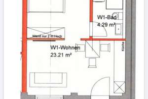 1 Zimmer Apartment in sehr zentraler Lage Karlsruhe