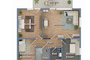 Der Hausklassiker für Jedermann in Gründau! EFH mit ELW, Garage, Garten, Glasfaser und eigenem Tank! – Die vollständige Adresse der Immobilie erhältst du vom Anbieter., 63584 Gründau – Vorschaubild 30