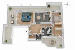 Penthousewohnung – Die vollständige Adresse der Immobilie erhältst du vom Anbieter., 83435 Bad Reichenhall – Vorschaubild 14