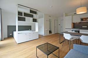 Neubau! Möblierte 1-Zimmer Studio Apartment – Die vollständige Adresse der Immobilie erhältst du vom Anbieter., 10318 Karlshorst, Berlin – Vorschaubild 2