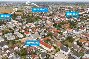 Gepflegte 3-Zi-Whg mit Einzelgarage, Südbalkon und großzügigen Kellerraum – 85080 Friedrichshofen-Hollerstauden, Ingolstadt – Vorschaubild 2