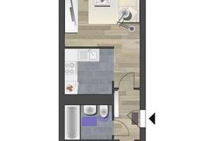 Modernisierte 2-Raum-Wohnung mit Balkon – Helbersdorfer Str. 94e, 9120 Helbersdorf, Chemnitz – Vorschaubild 8