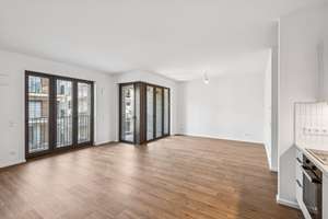 Großzügig geschnittene 2-Zimmer-Wohnung mit Einbauküche und Loggia im Neubauquartier Deiker Höfe! – Am Hain 53, 40468 Stockum, Düsseldorf – Vorschaubild 4