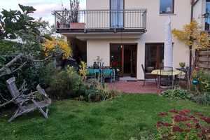 Obermenzing. Vermietetes REH, in bester Lage, 5 Zi, 2 Bäd +Hobbyr,, toller Garten – München – Vorschaubild 1