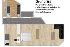 Helle 4-Zimmer-Wohnung mit großzügigem Wohnbereich in Wilhelmshaven – Die vollständige Adresse der Immobilie erhältst du vom Anbieter., 26382 Bant, Wilhelmshaven – Vorschaubild 6