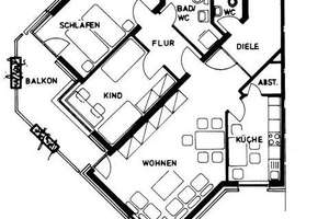Wuppertal-Südstadt!  Wunderschöne 3 Zimmer Wohnung mit Balkon – Dürerstr. 13, 42119 Elberfeld, Wuppertal – Vorschaubild 3