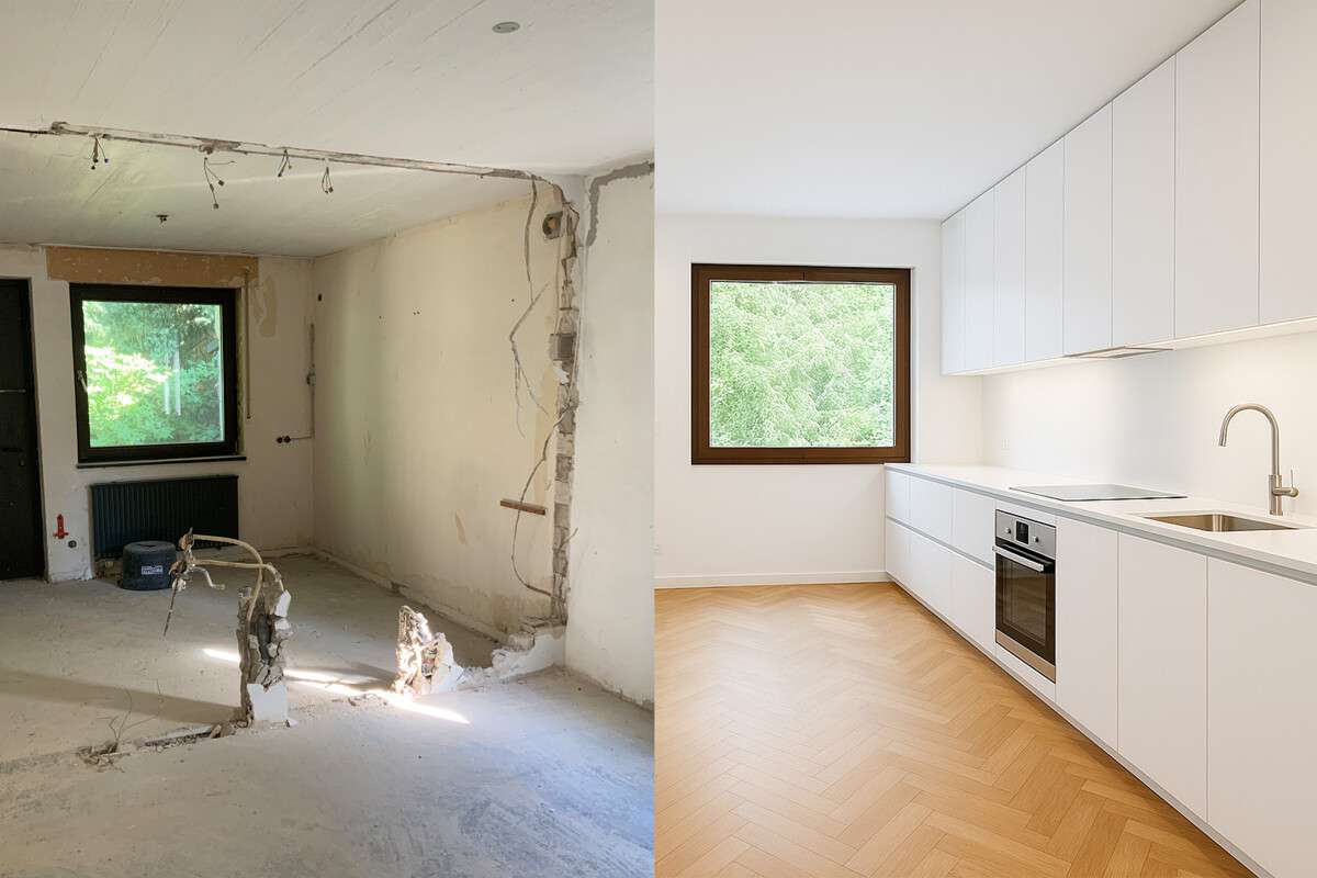 Bungalow in Rheinnähe von Düsseldorf - Rohdiamant in absoluter Toplage für kreative Köpfe, Düsseldorf – Bild 1