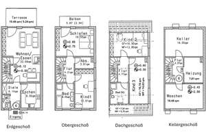 Gepflegtes, geräumiges Reiheneckhaus mit 5 Zimmern in Hochzoll, Augsburg – Die vollständige Adresse der Immobilie erhältst du vom Anbieter., 86163 Hochzoll-Nord, Augsburg – Vorschaubild 3