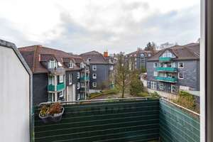 Schöne Aussicht vom Süd-West-Balkon in seniorengerechter 2-Zimmer-Wohnung – Die vollständige Adresse der Immobilie erhältst du vom Anbieter., 42853 Nordstadt, Remscheid – Vorschaubild 6