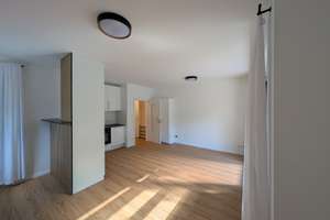 Erstbezug nach Renovierung: helle 1,5-Zimmer-Wohnung mit großer West-Dachterrasse in München-Solln – Wolfratshauser Straße 135a, 81479 Thalkirchen, München – Vorschaubild 7