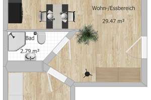 Neubau Erstbezug in Mansarde – Bärensteiner Str. 00, 1277 Gruna, Dresden – Vorschaubild 5