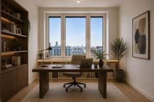 3-Zimmer-Rarität im „BROOKS ON EAST“ Tower inklusive EBK! Provisionsfrei für den Käufer – Die vollständige Adresse der Immobilie erhältst du vom Anbieter., 10243 Friedrichshain, Berlin – Vorschaubild 3