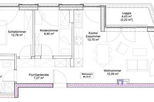 Neuwertige 3-Zimmer-Wohnung mit EBK im Herzen des Martinsviertels – Die vollständige Adresse der Immobilie erhältst du vom Anbieter., 64289 Darmstadt-Nord, Darmstadt – Vorschaubild 7