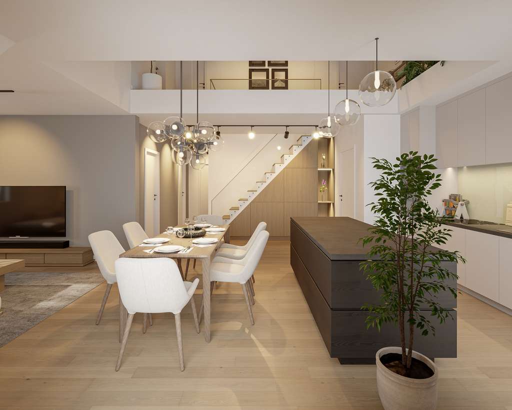 Exklusive 5-Zimmer-Maisonette-Wohnung KfW 40 in Ebensberg 