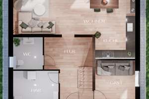 Tolle Stadtvilla, ideal für die junge Familie, FBH, A+, PV-Anlage, Lüftung – 33689 Sennestadt, Bielefeld – Vorschaubild 3