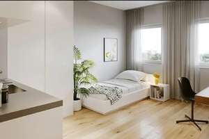 Stilvolle 1-Zimmer-Penthouse-Wohnung mit gehobener Innenausstattung mit EBK in Würzburg – Urlaubsstraße 2b, 97076 Grombühl, Würzburg – Vorschaubild 5
