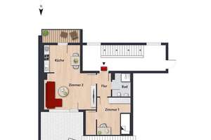 Wohnen im Herzen von Westhagen // Dachgeschoss – Zwickauer Str. 4, 38444 Westhagen, Wolfsburg – Vorschaubild 11