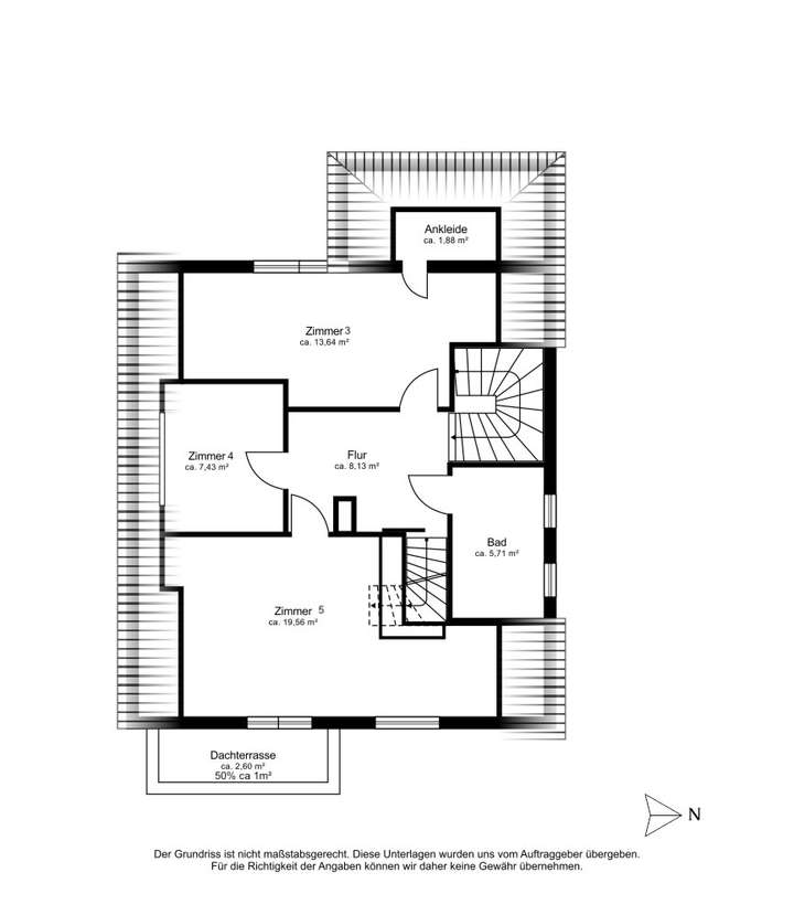 Grundriss Obergeschoss