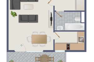 Renoviertes 1 Zi-Apartment mit Balkon & EBK – Nähe U-Bahn Petuelring und BMW! – Riesenfeldstraße 10, 80809 Am Riesenfeld, München – Vorschaubild 11