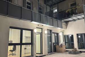 Modernes & Smartes 1-Zimmer Loft in Wiesbaden-Mitte mit eigener Terrasse 