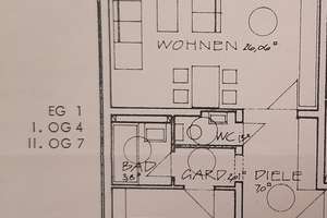 Nahe Max-Eyth-See: Freie 2,5-Zimmer-Wohnung mit Südost-Balkon  – 70378 Hofen, Stuttgart – Vorschaubild 12